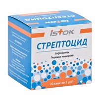 Стрептоцид порошок по 5 г в саше 20 шт. - Исток