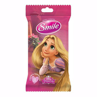 Салфетки Smile влажные №15 Принцесса Жасмин Золушка