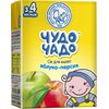 Сік Чудо-чадо яблучно-персиковий з мякоттю і цукром 200 мл