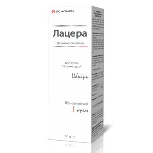 Лацера восстанавливающий крем 50г