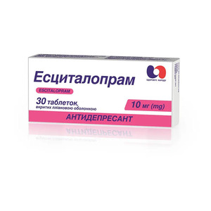 Есциталопрам табл. в/о 10мг №30