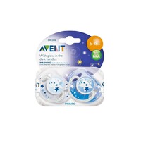 Пустышка Avent 176/22 ночная 6-18 мес 2шт
