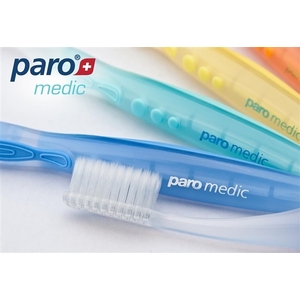 Зубная щетка Paro Swiss toothbrush Медик с коническими щетинками