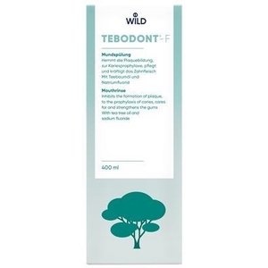 Ополіскувач Dr.Wild Tebodont-F порожнини рота з олією чайного дерева 1,5% та фторидом 400мл