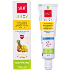 Зубна паста SPLAT дитяча Juicy Тутті-фрутті зміцнююча 35мл Зубна паста SPLAT дитяча Juicy Тутті-фрутті зміцнююча 35мл