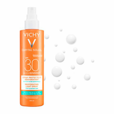 Спрей-флюид Vichy Капиталь Солей Солнцезащ водостойкий для тела SPF 30+ 200 мл