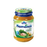 Пюре Hamanek кролик со шпинатом и картофелем 190 г
