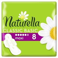 Прокладки Naturella Classic Basic Maxi с крылышками №8