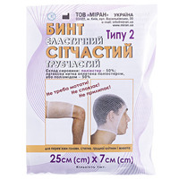 Бинт эласт.сетчат.труб.Тип-2 полиэст.25смх7см (голова,бедро)