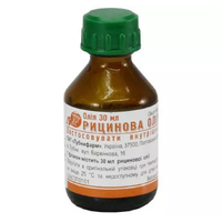 Касторова олія 30мл Лубнифарм