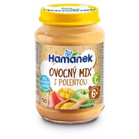 Пюре Hamanek Фруктовий микс с кукурузной кашей 190г