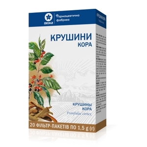 Крушины кора по 1.5 г в фильтр-пакетиках 20 шт. - Виола