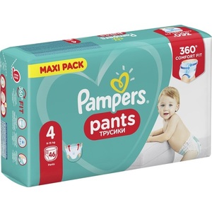 Підгузки-трусики Pampers Pants Maxi 9-15 кг №46