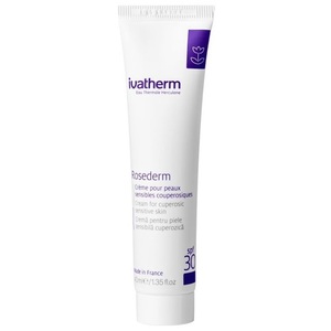 Крем Ivatherm Rosederm для шкіри схильної до почервоніннь з SPF30 40мл