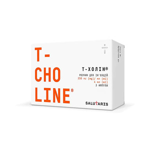 Т-холин р-р д/ин. 250мг/мл 4 мл амп. №3