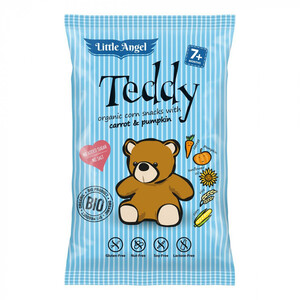 Снеки кукурудзяні Teddy органічні (БЕЗ ГЛЮТЕНУ) Mclloyds 30г