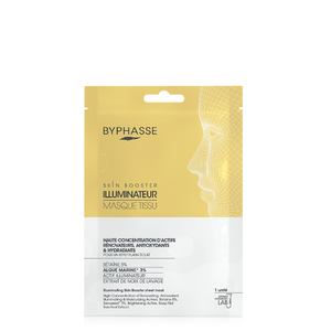 Маска-бустер Byphasse тканинна для освітлення шкіри обличчя 18 мл